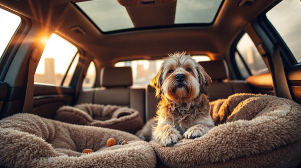 Les meilleures housses de voiture pour le confort de votre chien