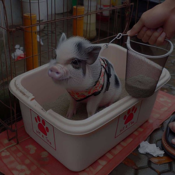 Peut-on dresser un cochon vietnamien à utiliser une litière comme un chat ?