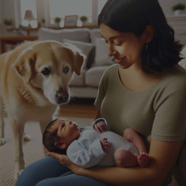Quelle est la meilleure manière de présenter un chien adulte à un nouveau-né dans la famille?